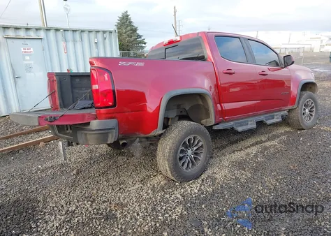 2020 Chevrolet Colorado 4Wd Short Box Zr2 из США, поврежденный, VIN 1GCGTEEN5L1202676